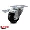 Service Caster 3.5 Inch Soft Rubber Wheel Swivel Top Plate Caster with Total Lock Brake SCC SCC-TTL20S3514-SRS - alternate 2